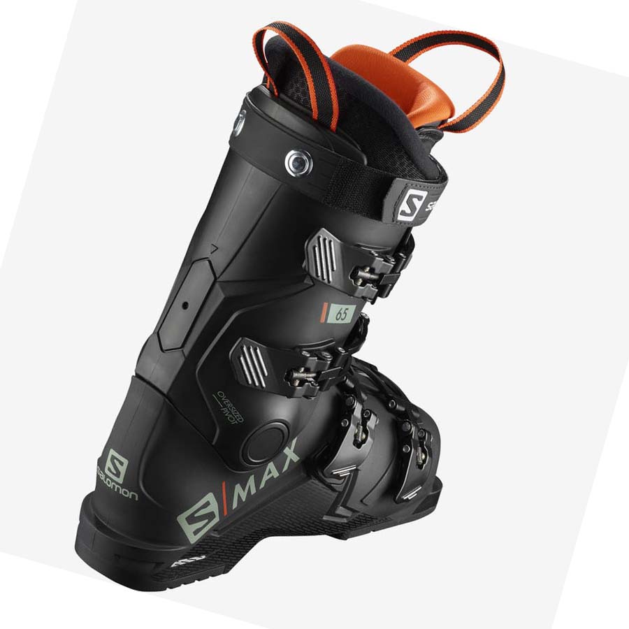 Salomon S/MAX 65 Síbakancs Gyerek Fekete Piros | HU 3620SGL